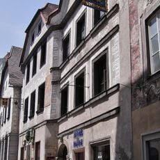 Bürgerhaus, former Gasthaus Zum Goldenen Kreuz, Pfarrgasse 4, Steyr