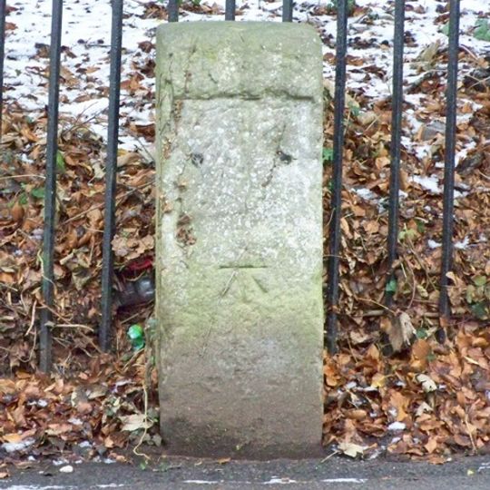 Milestone, Devizes Road, Bemerton; opp.  No 224