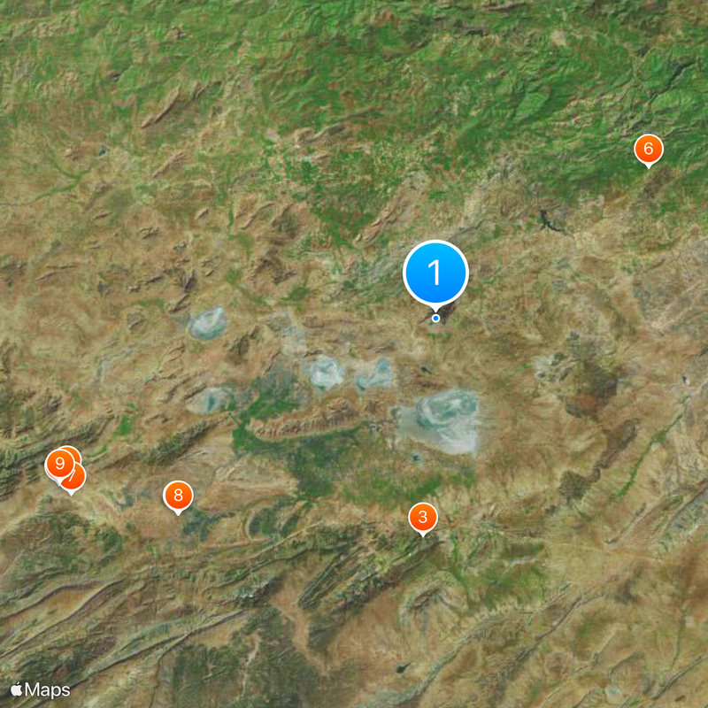 Oum El Bouaghi Province Map