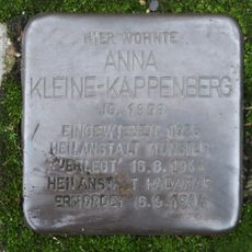Stolperstein à la mémoire d’Anna Kleine-Kappenberg