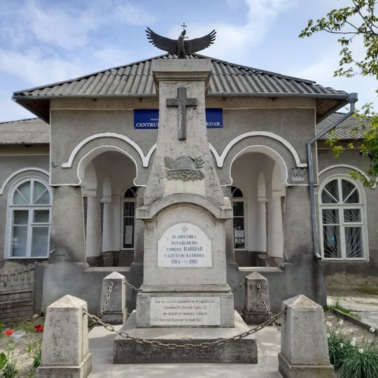 World War I memorial in Bardar, Ialoveni