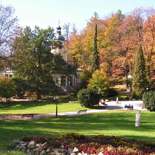 Spa gardens in Lądek-Zdrój