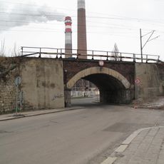 Railway bridge over Špitálka street