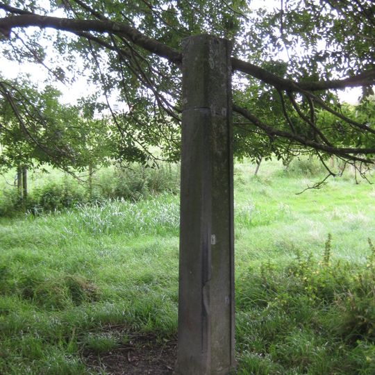 Pole behind lock keeper house
