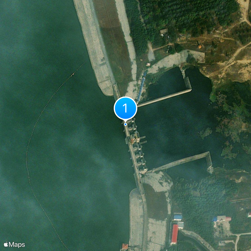 Banqiao Dam Map