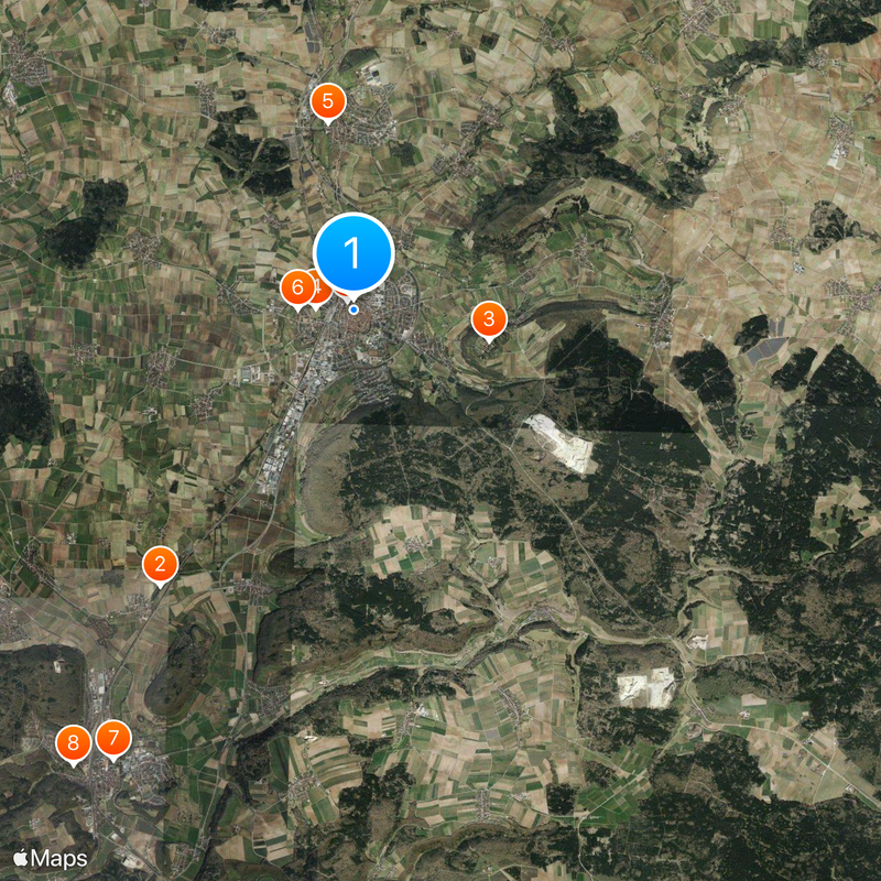 Weißenburg in Bayern Map