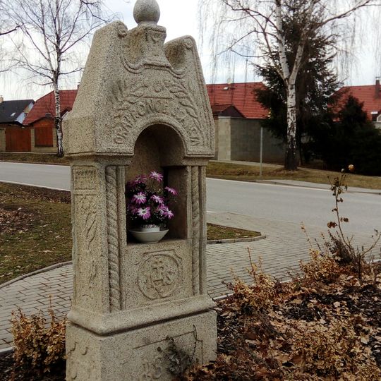 Chapel-shrine in Litvínovice