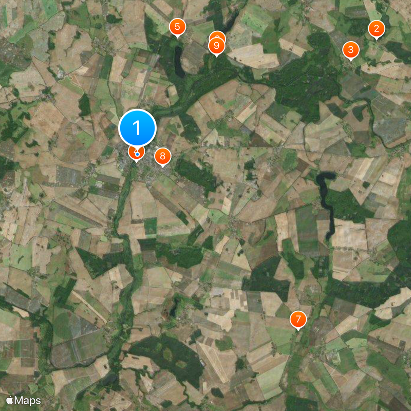 Lübz Map