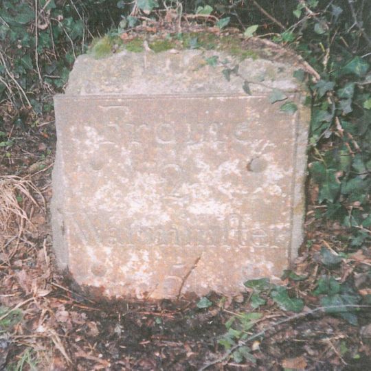 Milestone, between Frome and Lane End
