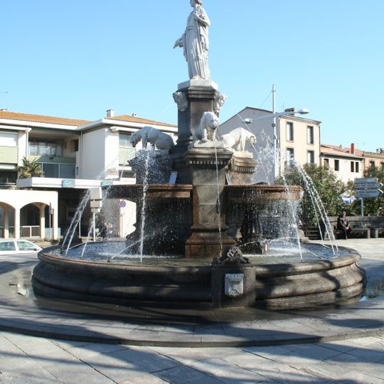 Fontaine de la belle Agathoise by Auguste Baussan