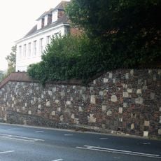 Garden Wall To St Martin's Priory