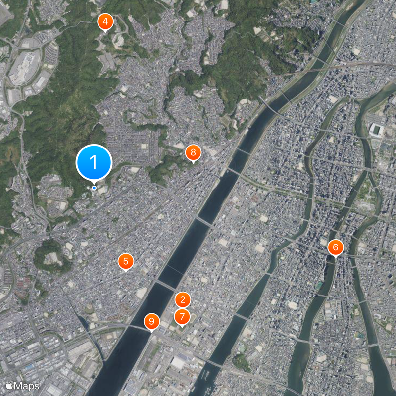 Hiroshima Academy Map