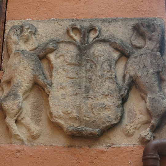 Escut de la Casa Costa a Casa Joan de la Leonor