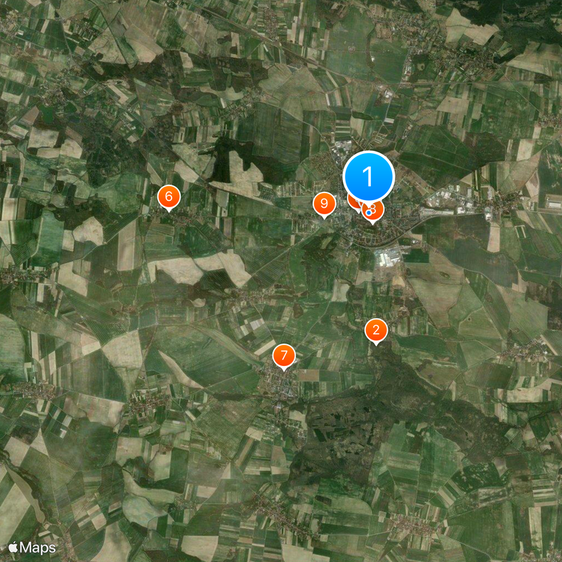 Środa Śląska Map
