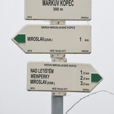 Rozcestník Markův kopec