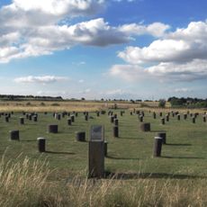 Núcleo de seis menires, na Herdade dos Perdigões