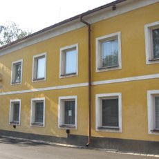 Modrý salonek v rodném domě Konstantina Biebla