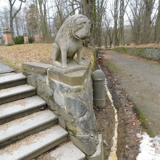 Socha lva na Konopišti