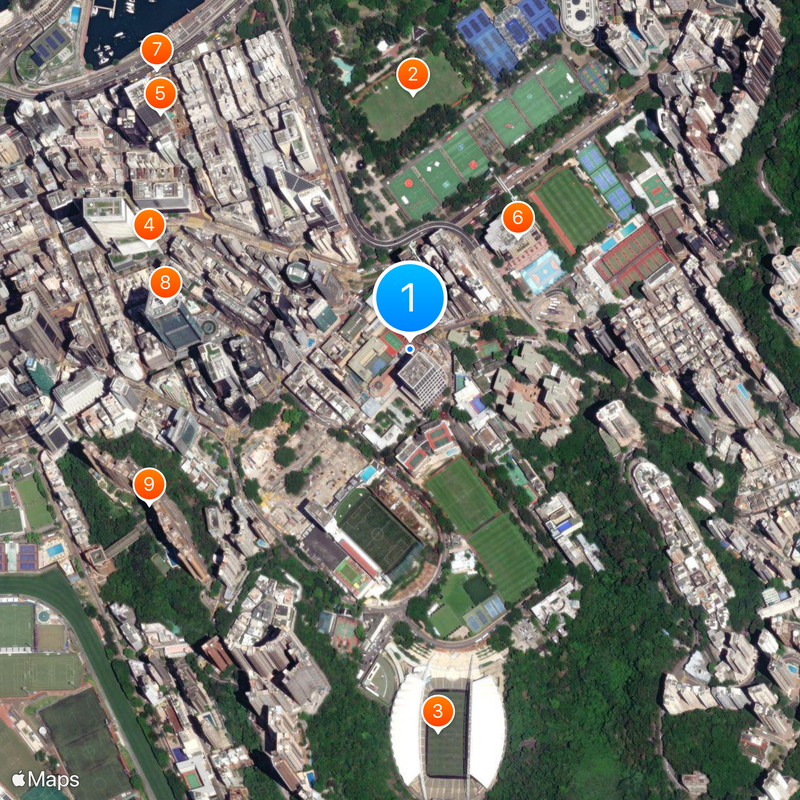 St. Paul's Convent School Map