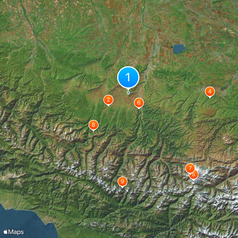 Karaczajo-Czerkiesja Mapa