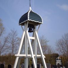 Wooden bell tower in Legemeer