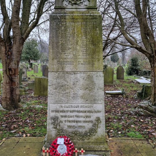 Nottingham Road War Memorial