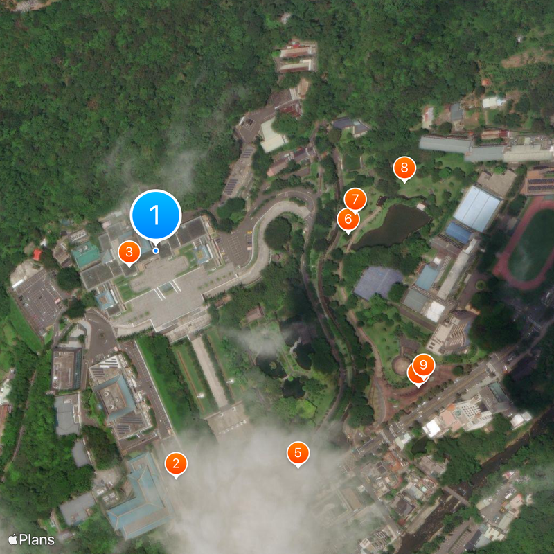 National Palace Museum Kaart