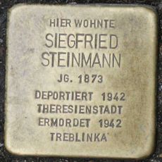 Stolperstein em memória de Siegfried Steinmann