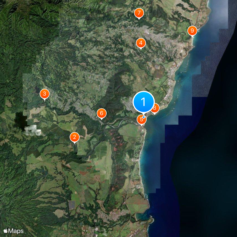 Coco Palms Resort Map