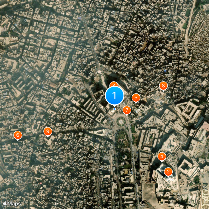 Mosque-Madrassa of Sultan Hassan Map