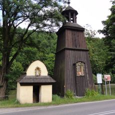 Wooden bell tower in Czernichów