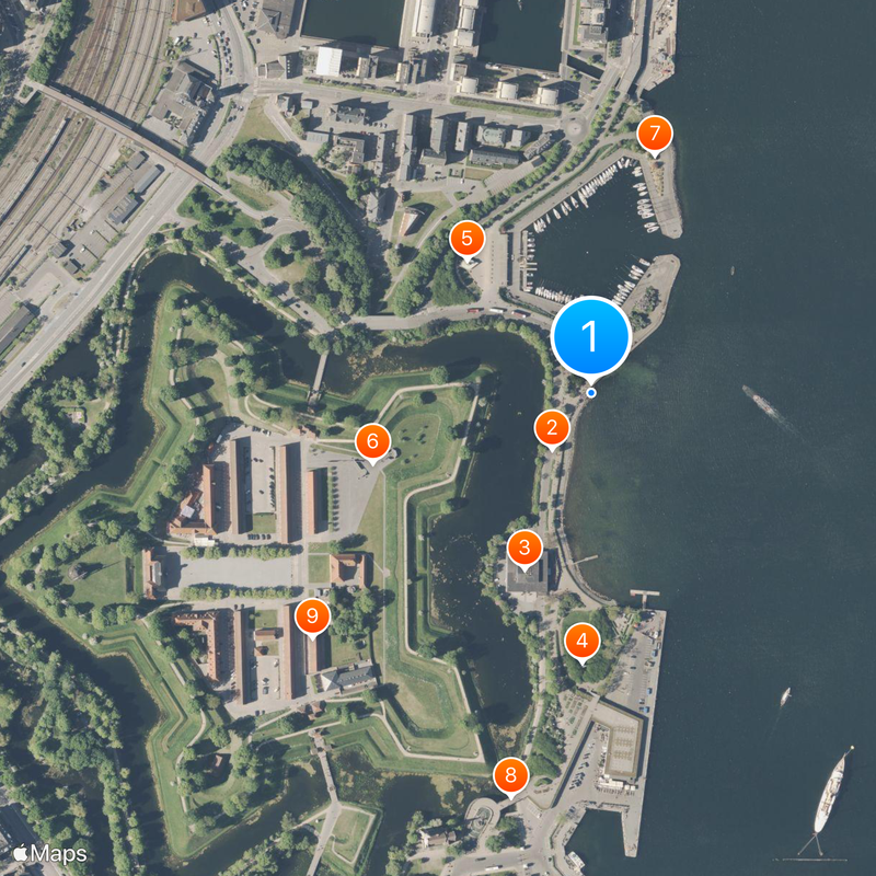 Kleine Meerjungfrau Karte