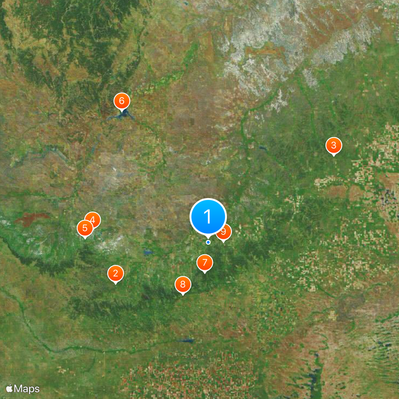 Chadron State College Map