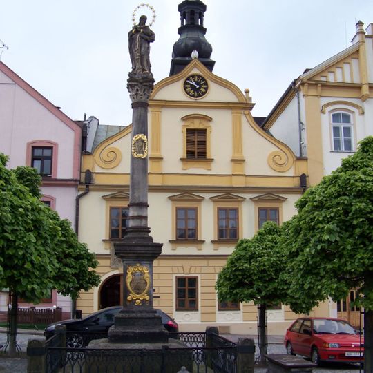 Marian column in Česká Třebová