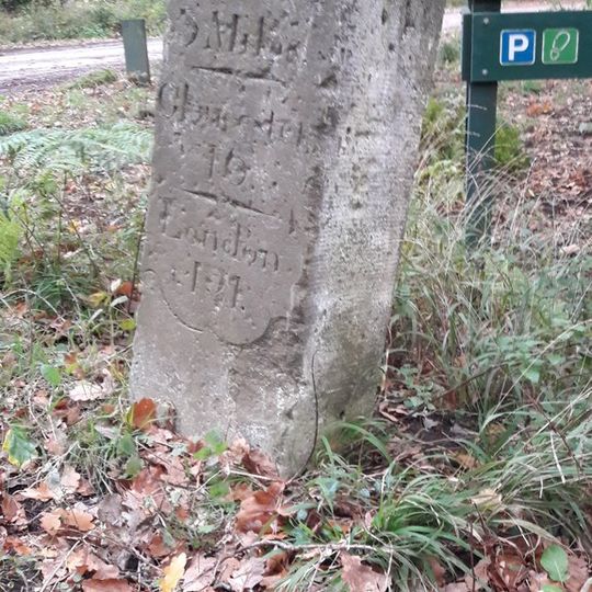 Milestone About 1/4 Mile East Of Speech House Hotel