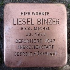 Stolperstein à la mémoire de Liesel Binzer