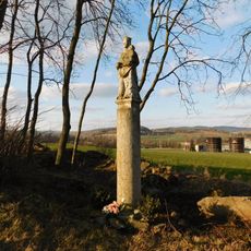 Maria column with Madonna in Batelov