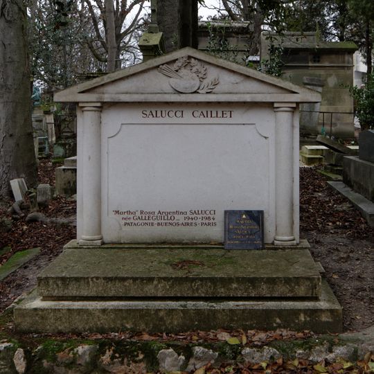 Grave of Salucci Caillet