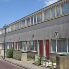 Kubusvorminge eengezinswoningen in de Kiefhoek