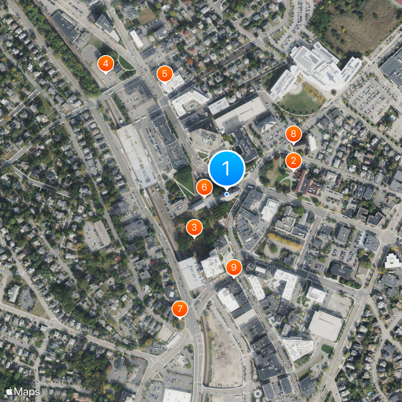 United First Parish Church Mappa