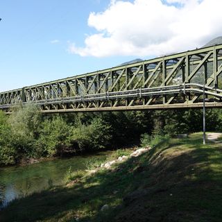 Verzasca Eisenbahnbrücke