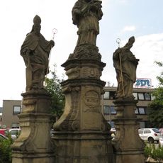 Sousoší svatého Jana Nepomuckého, svatého Vojtěcha a svatého Mikuláše