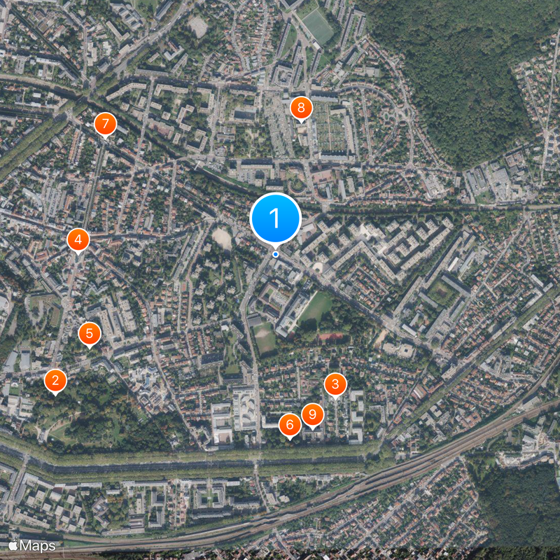 Lycée privé Sainte-Geneviève Map