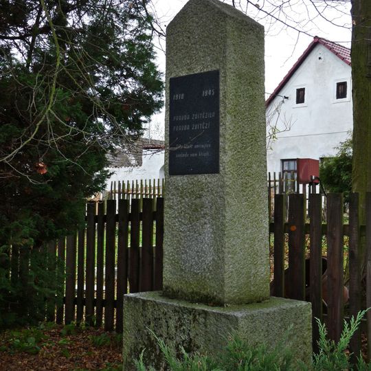World Wars memorial in Sedlo