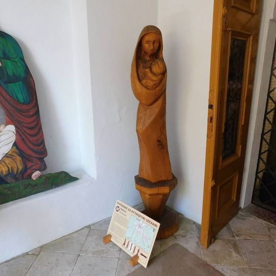 Socha Madony v Kytíně