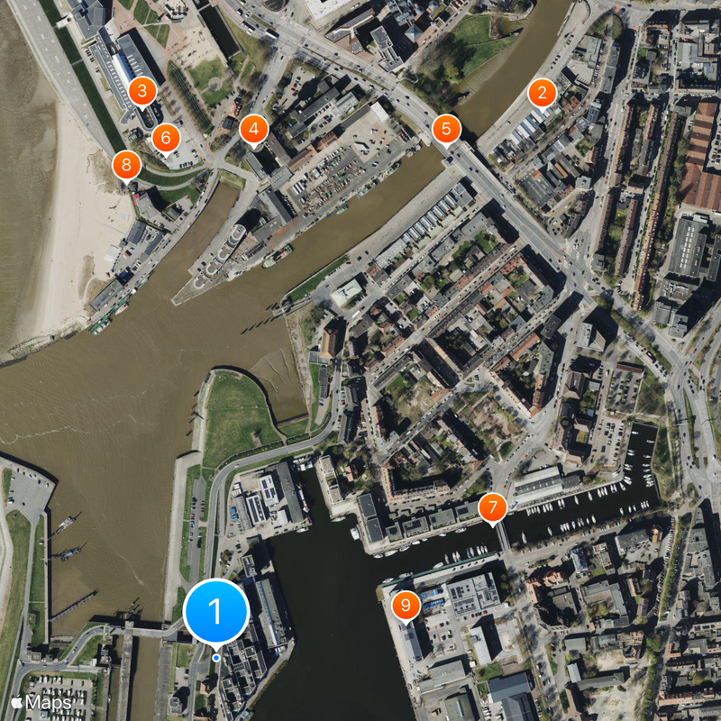 Alfred Wegener Institute for Polar and Marine Research Map