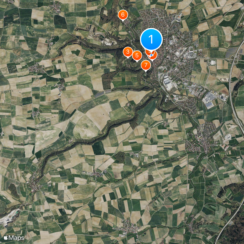 Rothenburg ob der Tauber Carte