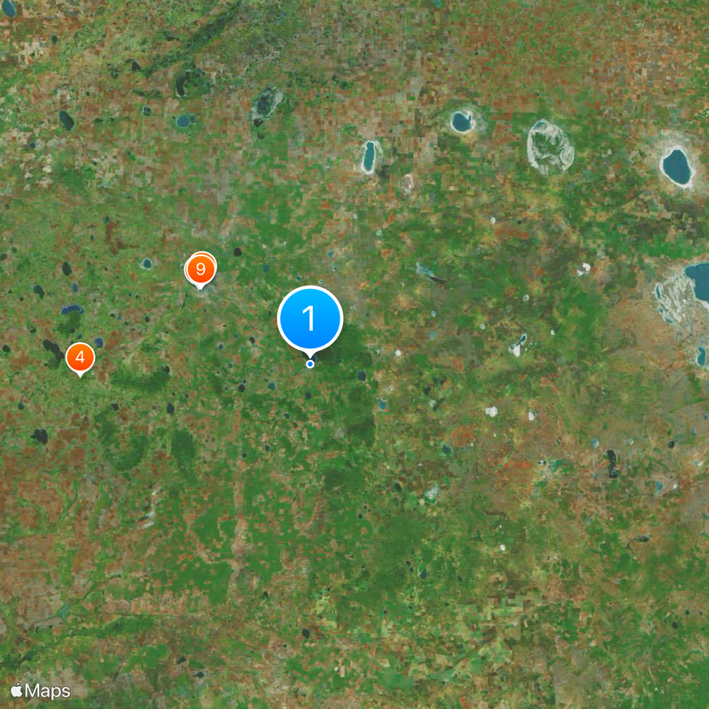 Shchuchinsk Map