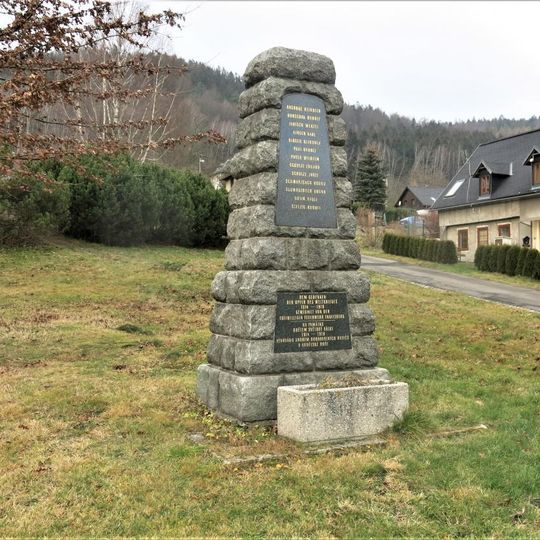 World War I memorial in Andělská Hora