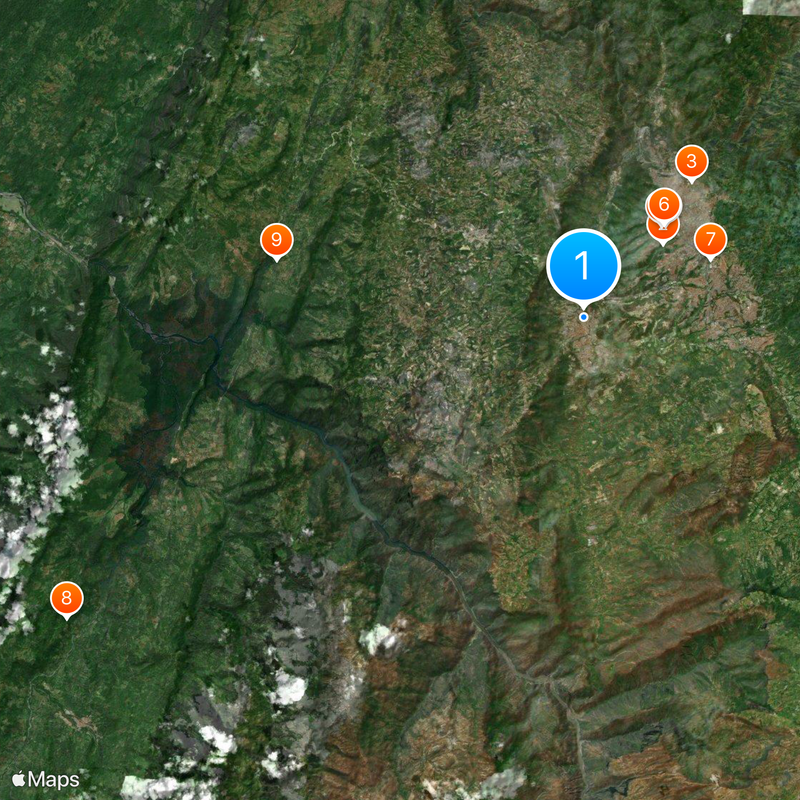Girón Map